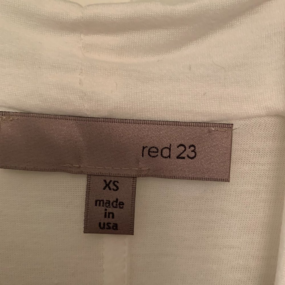 Maternity Top - Python Print Black/White Gathered… - image 2